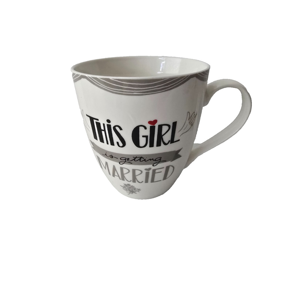"This Girl is Getting Married" White Coffee Mug
